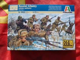 Italeri 6069  Russian Infantry winter uniform WO2